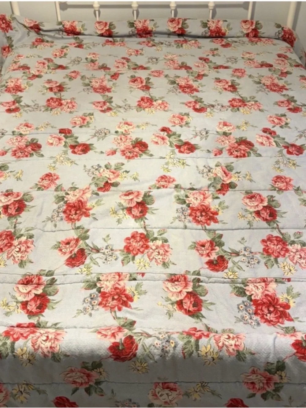 Vintage Ralph Lauren Danielle Cabbage Rose - King Comforter